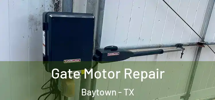 Gate Motor Repair Baytown - TX